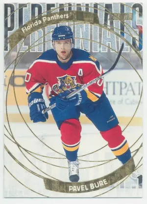 2001-02 STADIUM CLUB - PAVEL BURE #P1 PERENNIALS