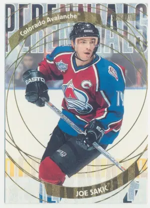 2001-02 STADIUM CLUB - JOE SAKIC #P2 PERENNIALS