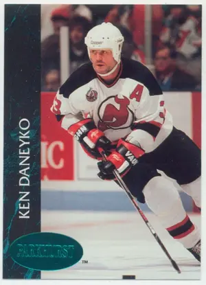 1992-93 PARKHURST - KEN DANEYKO #332 EMERALD ICE