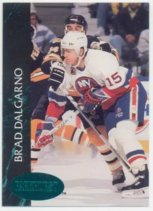 1992-93 PARKHURST - BRAD DALGARNO #336 EMERALD ICE