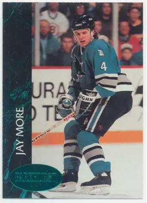 1992-93 PARKHURST - JAY MORE #394 EMERALD ICE