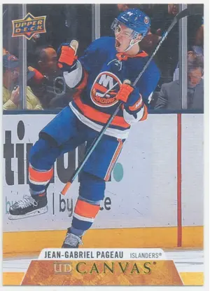 2020-21 UPPER DECK - JEAN-GABRIEL PAGEAU #C52 UD CANVAS