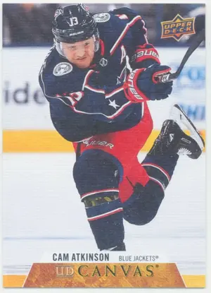 2020-21 UPPER DECK - CAM ATKINSON #C145 UD CANVAS