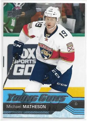 2016-17 Upper Deck #241 Michael (Mike) Matheson RC (Young Guns)