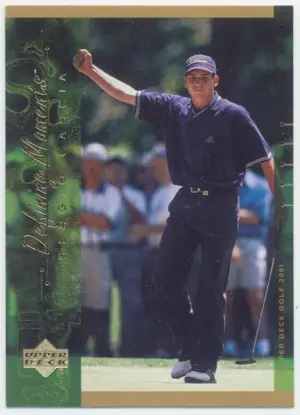 2001 Upper Deck - Sergio Garcia #132 Defining Moments