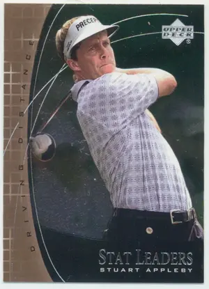 2001 Upper Deck - Stuart Appleby #SL3 Stat Leaders