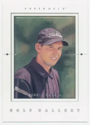 2001 Upper Deck - Sergio Garcia #GG2 Golf Gallery