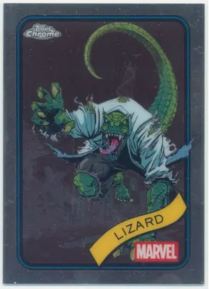 2025 Topps Chrome Marvel - Lizard #85
