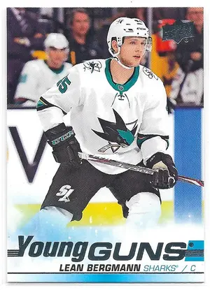 2019-20 Upper Deck #245 Lean Bergmann RC (Young Guns)