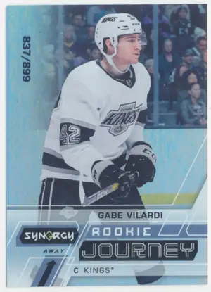 2020-21 SYNERGY - GABE VILARDI #RJ-GV ROOKIE JOURNEY AWAY VARIATION 837/899