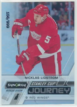 2020-21 SYNERGY - NICKLAS LIDSTROM #CJ-NL STANLEY CUP JOURNEY REGULAR SEASON VARIATION 156/999
