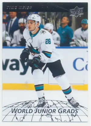 2022-23 UPPER DECK - TIMO MEIER #WG-14 WORLD JUNIOR GRADS