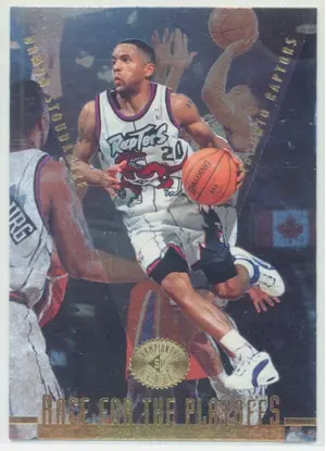 1995-96 SP Championship Series - Damon Stoudamire #143 Race for the Playoffs