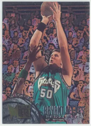 1995-96 Fleer Metal - Bryant Reeves #205 Rookie