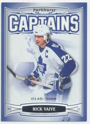2006-07 PARKHURST - RICK VAIVE #210 CAPTAINS 145/3999