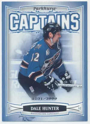 2006-07 PARKHURST - DALE HUNTER #216 CAPTAINS 1031/3999