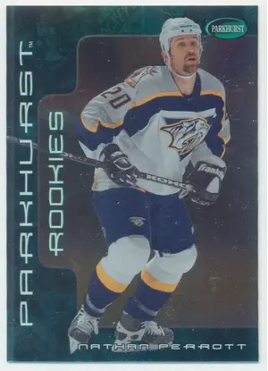2001-02 PARKHURST - NATHAN PERROTT #324 ROOKIES