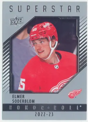 2022-23 UPPER DECK - ELMER SODERBLOM #HR55 HONOR ROLL
