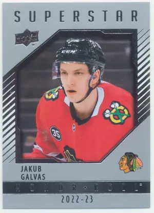 2022-23 UPPER DECK - JAKUB GALVAS #HR91 HONOR ROLL