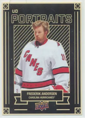 2022-23 UPPER DECK - FREDERIK ANDERSON #P-1 UD PORTRAITS