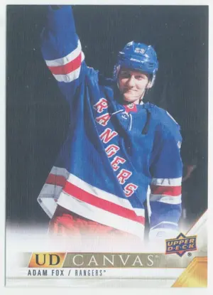2022-23 UPPER DECK - ADAM FOX #C53 UD CANVAS