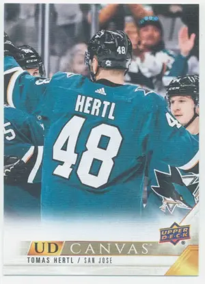 2022-23 UPPER DECK - TOMAS HERTL #C65 UD CANVAS