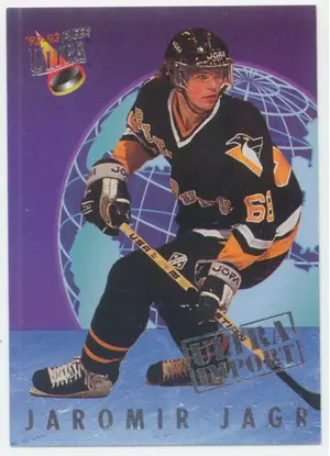 1992-93 FLEER ULTRA - JAROMIR JAGR #6 ULTRA IMPORT