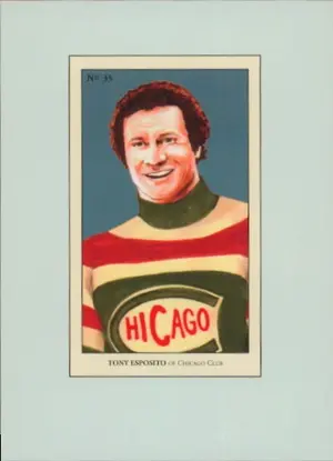 2010-11 BETWEEN THE PIPES - TONY ESPOSITO #35 100 YEARS OF COLLECTING