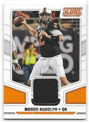 2018 Score Collegiate Jersey #18 Mason Rudolph *