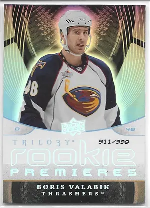 2008-09 Trilogy #159 Boris Valabik RC (911/999)