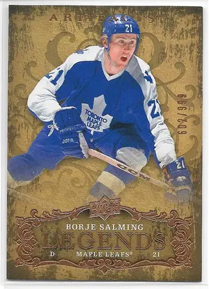 2008-09 Artifacts #104 Borje Salming (Legends) (602/999)