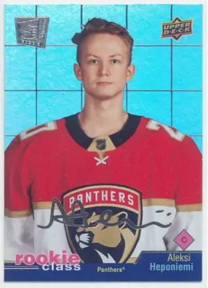 2020-21 UPPER DECK EXTENDED - ALEKSI HEPONIEMI #RC-2 ROOKIE CLASS