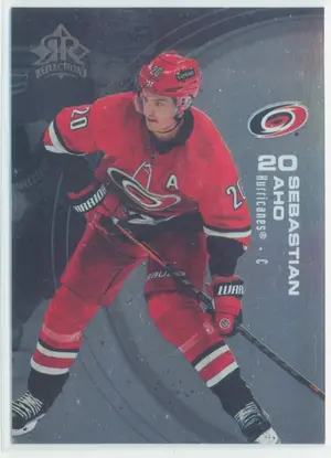 2021-22 UPPER DECK EXTENDED - SEBASTIAN AHO #6 TRIPLE DIMENSIONS REFLECTIONS