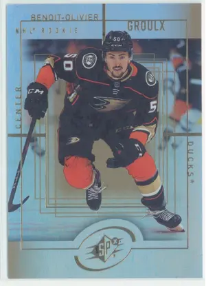 2021-22 UPPER DECK EXTENDED - BENOIT-OLIVIER GROULX #SPX-49 1999-2000 SPX RETRO