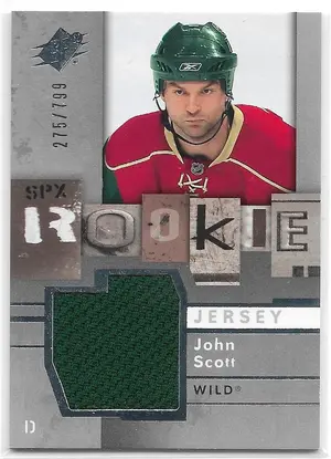 2009-10 SPx #143 John Scott RC (275/799)