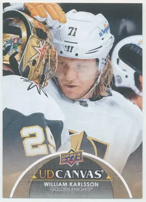 2021-22 UPPER DECK - WILLIAM KARLSSON #C201 UD CANVAS