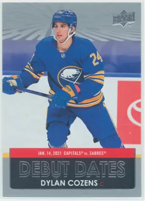2021-22 UPPER DECK - DYLAN COZENS #DD-3 DEBUT DATES