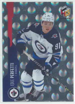 2021-22 UPPER DECK EXTENDED - COLE PERFETTI #HG-4 HOLOGRFX ROOKIES