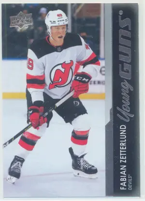 2021-22 UPPER DECK EXTENDED - FABIAN ZETTERLUND #729 YOUNG GUNS