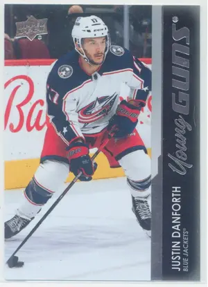 2021-22 UPPER DECK EXTENDED - JUSTIN DANFORTH #743 YOUNG GUNS