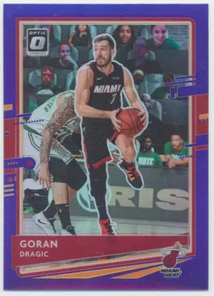 2020-21 Panini Donruss Optic - Goran Dragic #27 Purple Prizm Parallel