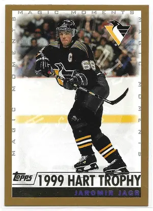 1999-00 Topps #280 Jaromir Jagr (Magic Moments - 1999 Hart Trophy)