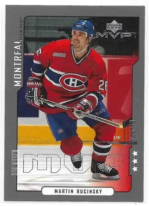 2000-01 MVP Third Star #93 Martin Rucinsky