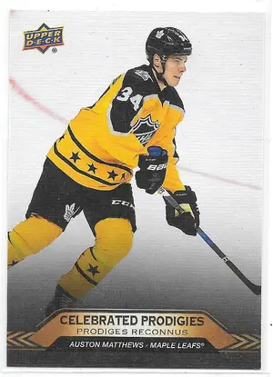 2024-25 Tim Hortons Celebrated Prodigies #CP-9 Auston Matthews