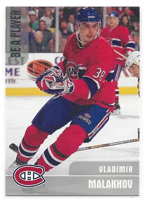 1999-00 Be A Player Memorabilia Silver #191 Vladimir Malakhov (0198/1000)