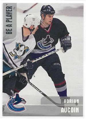 1999-00 Be A Player Memorabilia Silver #292 Adrian Aucoin (0563/1000)