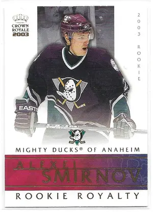 2002-03 Crown Royale Rookie Royalty #3 Alexei Smirnov