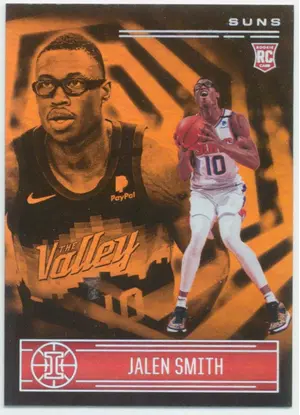 2020-21 Panini Illusions - Jalen Smith #191 Trophy Collection Orange Parallel