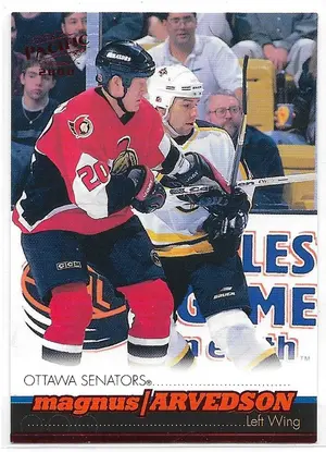 1999-00 Pacific Red #284 Magnus Arvedson