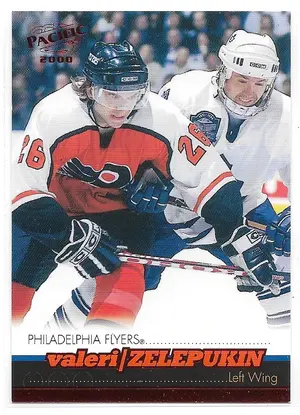 1999-00 Pacific Red #314 Valeri Zelepukin